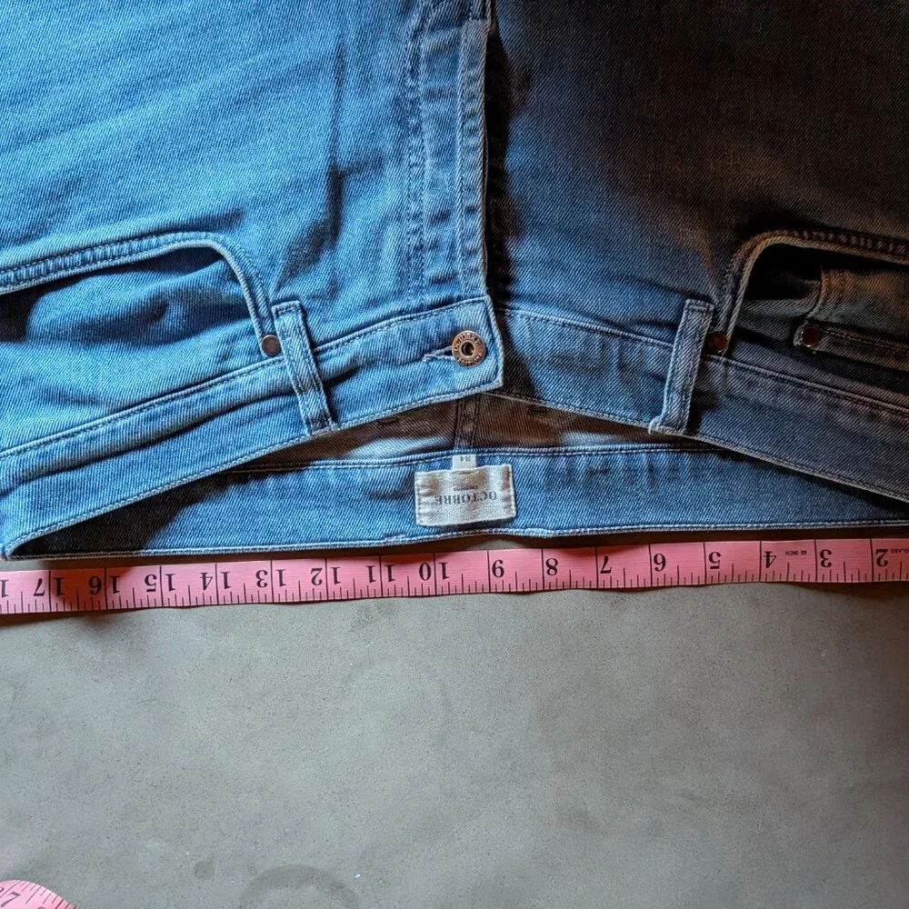 Octobre Éditions Avi Men’s Button-Fly Straight Leg Jeans - Size 34